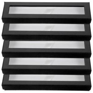 Estuche para lápices de firma de 5 piezas cajas de presentación vacías contenedores de almacenamiento embalaje - Imagen 1 de 12