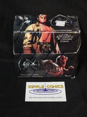 Caja de tarjetas coleccionables premium de película Inkworks Hellboy 2004 sellada de fábrica  Foto 1 de 4