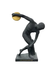 London 2012 Olympics Wedgwood Discus Thrower Jasperware Figurine Original Box - Picture 1 of 11
