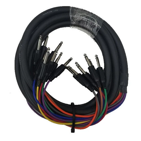 Cable Up CU/SU205 16' 1/4" TS Male to Same Audio Snake (8-Channel) - Image 1 of 1