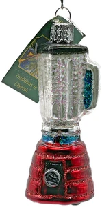 Blender Ornament Kitchen Appliance Red Old World Christmas OWC Tree Decoration - Picture 1 of 9