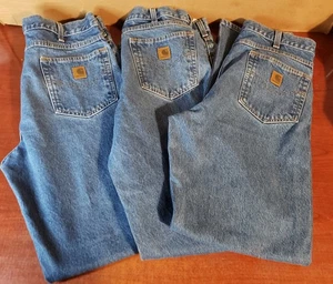 Carhartt Blue Jeans 36x34 (3 Stück) - Bild 1 von 16