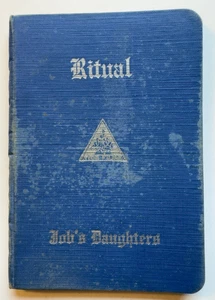 1944 RITUAL INTERNATIONAL ORDER OF JOB's Hijas - tamaño bolsillo - Imagen 1 de 9
