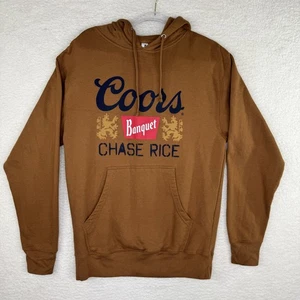 Coors Banquet Hoodie Mens Medium Pullover Chase Rice Beer Promo Music Graphic - Picture 1 of 12