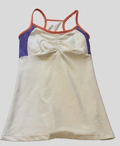 Woman’s Y2K -Reebok Athletic Cami Tank, Built In Sports Bra, Color Block, Small - Picture 1 of 6
