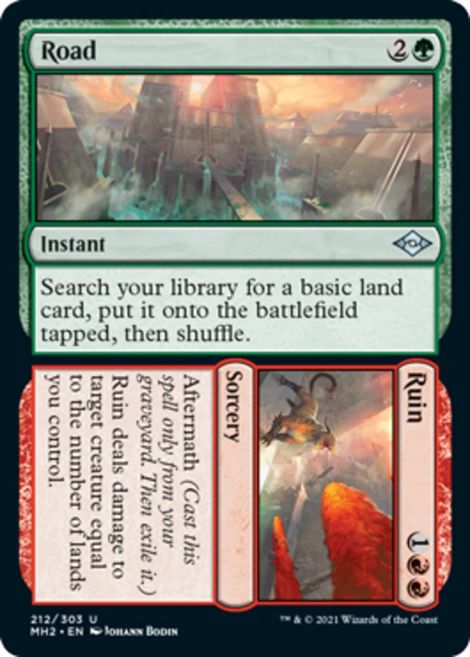 x1 Road // Ruin - Modern Horizons 2 - NM - MTG - Image 1 of 1