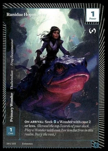 Wonders of the First Existence #364/401 Ranidae Hopmaster Common Foil - Picture 1 of 2
