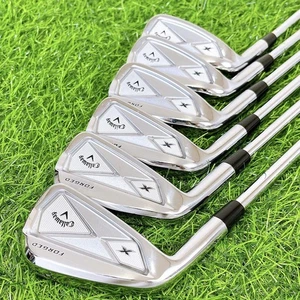 Lefty Callaway X FORGED Iron Set 6pcs 5-PW N.S.PRO 950GH Flex S Left-Handed - Picture 1 of 9
