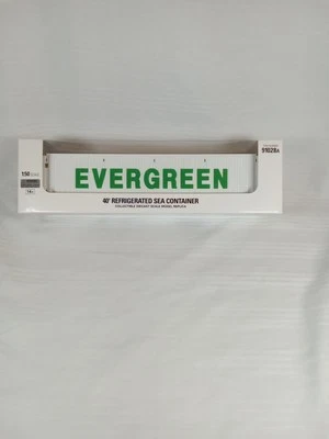 40' ХОЛОДИЛЬНИК МОРСКОЙ КОНТЕЙНЕР ВЕЧНОЗЕЛЕНЫЙ БЕЛЫЙ 1/50 ЛИТЫЕ МАСТЕРА 91028A MB E35 - Изображение 1 из 4