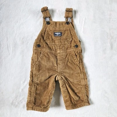 Mono forrado de pana marrón tostado Oshkosh Bgosh Vestbak 3 meses Foto 1 de 4
