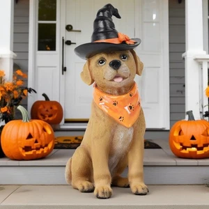 Halloween Decorations Indoor Dog Statue - Halloween Decor Figurine for Outdoo... - Picture 1 of 9