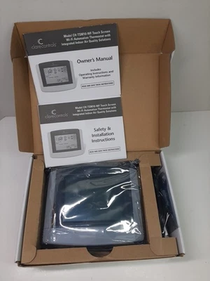 Clare Smart Home CH-TSM10-WF Touchscreen WiFi Thermostat Same as Aprilaire 8800 - Image 1 of 4
