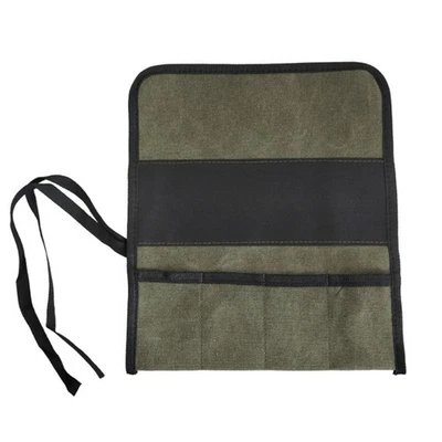 315x280mm Wrench Roll Up Tool Roll Pouch Bag with 4 Pocket Waterproof Canvas Bag - Image 1 of 4