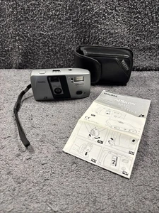 Halina APSilon M10 35mm APS Film Camera Silver in Case + Instructions - Picture 1 of 15