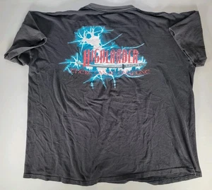 Vintage Highlander Promo T-Shirt Adult Sz XL Black Warrior Sword Lightning 1996 - Picture 1 of 17
