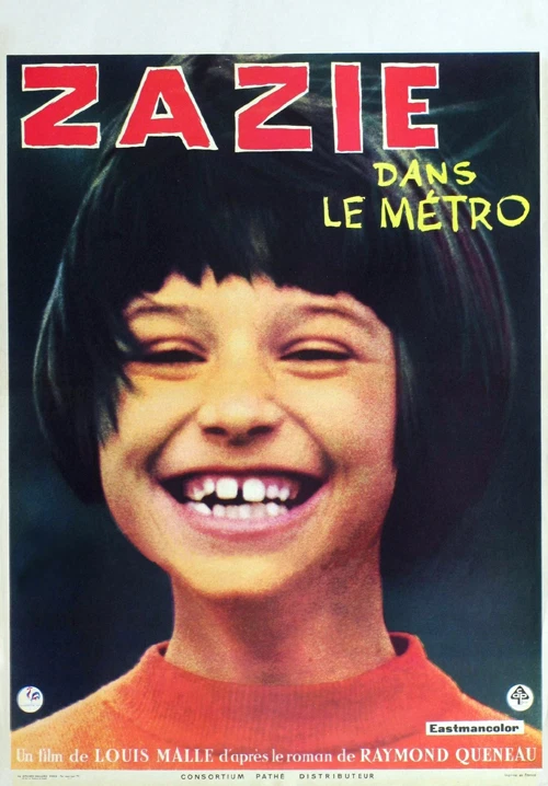 Louis Malle Zazie dans le metro French movie poster print