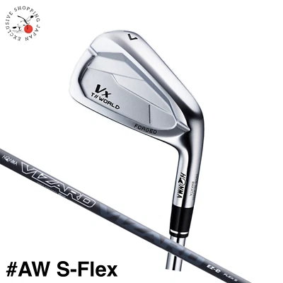 HONMA Golf Tour World Vx Iron Wedge #AW Vizard EZ-C Graphite Shaft S-Flex New - Image 1 of 4