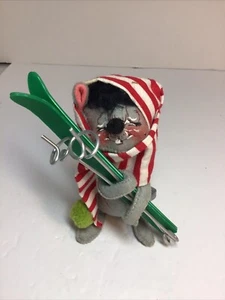 RARO Ratón Annalee con Muñeca Movilizadora Ski’s1971 6 Alto - Imagen 1 de 8