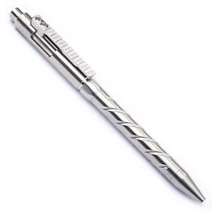 Titanium Alloy Integrated Pen Clip Switch Pen Ballpoint Pen Signature Gel Pen - Picture 1 of 11