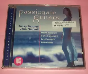 ⭐NEW/SEALED⭐ BUCKY / JOHN PIZZARELLI - PASSIONATE GUITARS CD 2001 ⭐CASE CRACK⭐ - Picture 1 of 2