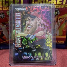 2023/24 CA Traders Illustrious Trading Card Aaron Finch Melbourne Renegades I04