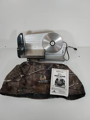 Cortadora de carne plateada REALTREE Weston 7 1/2 Foto 1 de 4