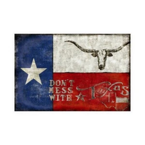 Impresión En Lienzo En Papel Póster O Cuadro Wilson Luke Texas Orgulloso - Imagen 1 de 2