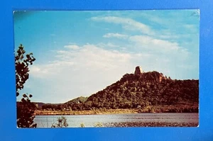 Sugar Loaf Mountain & Winona Lake Winona Minnesota MN Vintage Postcard - Picture 1 of 2