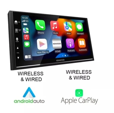 Kenwood DMX5710S Wireless Apple CarPlay and Android Auto Ready ! - Image 1 of 4