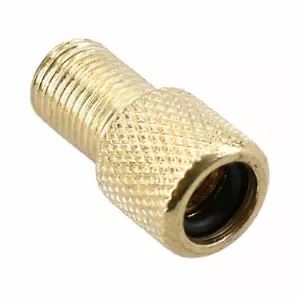 Adattatore Valvola Filettatura Convertitore Schrader a Presta Bici Bicicletta Auto Pompa Ottone - Foto 1 di 3