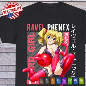 Ravel Phenex High School DxD T-shirt Aesthetic Sexy Waifu Anime Girl All Size - Picture 1 of 13