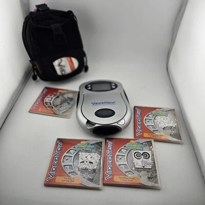 Персональный видеоплеер 2003 Video Now Hasbro серебристый ПОРТАТИВНЫЙ ТВ - чехол и фильмы - Изображение 1 из 3