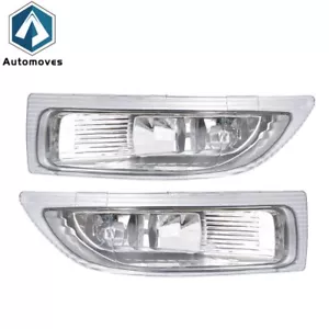 Par de luces antiniebla de lente transparente izquierda y derecha con bombillas para Toyota Sienna 2004-2005 - Imagen 1 de 12