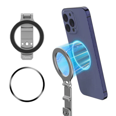 Magnetic Foldable Stand Phone Holder Mount Accessories 1/4 Cold Shoe Expansion - Image 1 of 4