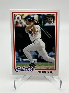 2021 Topps 70 Years Topps Cal Ripken Jr ‘78 Topps 70YT-28 - Picture 1 of 2