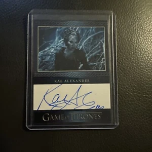 🙂 Game of Thrones The Complete Series Band 2 KAE ALEXANDER blau Autogramm 🙂 - Bild 1 von 2