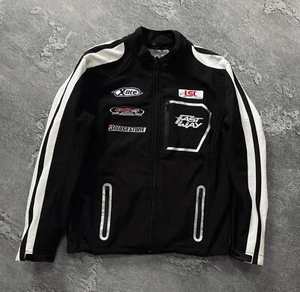 Vintage Fast Way Racing Motorcycle Nascar Jacket Size L - Picture 1 of 21
