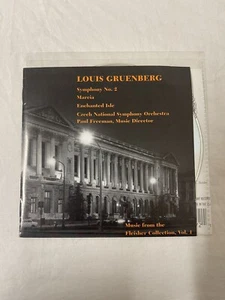Louis Gruenberg Paul Freeman Czech National Symphony Orchestr Classical Music CD - Picture 1 of 8