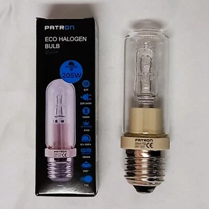 Lampada lampadina alogena tubolare 205W attacco E27 220-240V DIMMERABILE - Foto 1 di 6