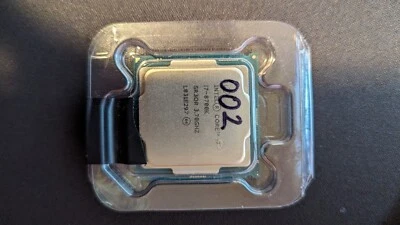 Intel Core i7-8700K 3.70GHZ 6-Core LGA1151 CPU Processor * Tested - Image 1 of 3