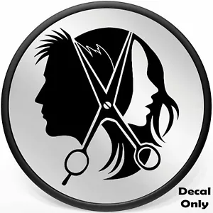 Friseur Schere Friseur Friseur Aufkleber Sticker für Auto LKW A1034 - Bild 1 von 5