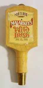 Malarkey's World Irish Ale - Mango de grifo de madera - Portland Brewing - Bar Mancave - Imagen 1 de 4