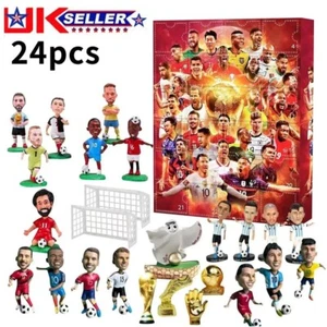 Charming World Cup Advent Calendar Exclusive Pvc Design Ideal For Festive 2024 - Picture 1 of 9