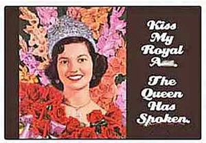 Kiss My Royal A**... divertido imán nevera (ep) - Imagen 1 de 1