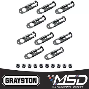 Grayston Slide Latches Panel Fastener Quick Release + Bush, DZUS 7/16" - 10x - Picture 1 of 3