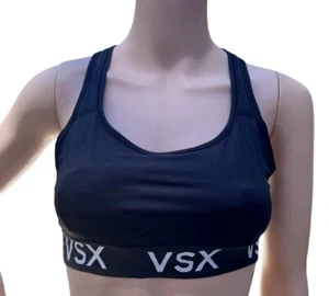 Victoria's Secret VSX Sport Logo Racerback BH schwarz Gr. S/P - Bild 1 von 4