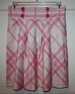 Falda a cuadros Burberry Rose Nova para niñas Nueva con etiquetas talla 16 - Imagen 1 de 5