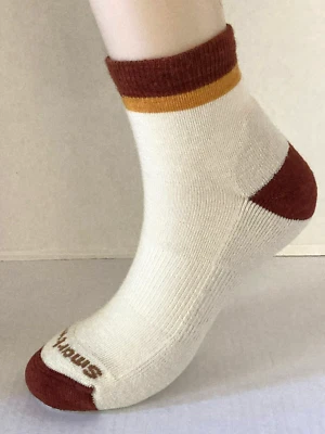 NUEVO CON ETIQUETAS SmartWool Mujer Talla Grande Todos los Días Mejor Amigo Botines Calcetines Naturales Foto 1 de 4