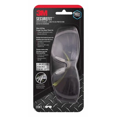 3M SecureFit 400 Protección Ocular Interior/Exterior, Espejo Foto 1 de 3