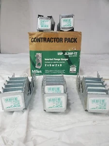 Posten (25) USP MiTek JL-26IF-TZ umgekehrter Flansch Aufhänger 2 x 6 / 2 x 8 - Bild 1 von 6